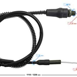 (HURT) Linka gazu do Hisun Tactic 550 (PJ000006103A2401)
