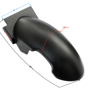 Błotnik tylny cz. dolna Active 50cc Euro 5