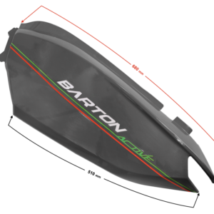 Obudowa tylna lewa (cz. tylna) grafit Active 50cc Euro 5