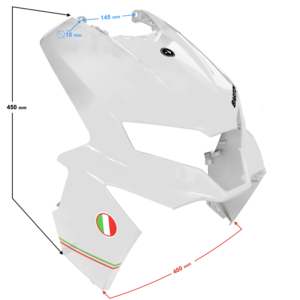 Obudowa reflektora biała Active 50cc Euro 5