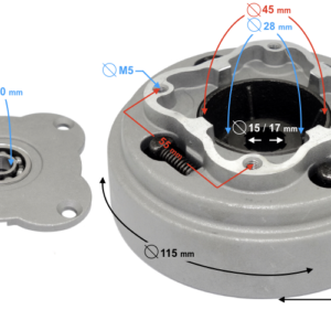 (HURT) Sprzęgło do motoroweru Fighter