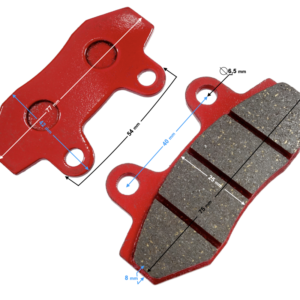 Klocki hamulcowe przednie do skutera Orlando