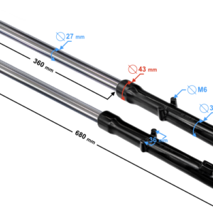 Amortyzatory przód Ranger Classic