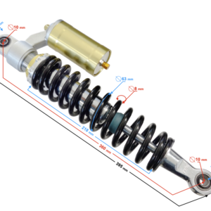 Amortyzator przód ATV Bashan 200