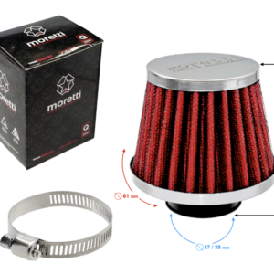 Filtr powietrza stożkowy, średnica 38 mm