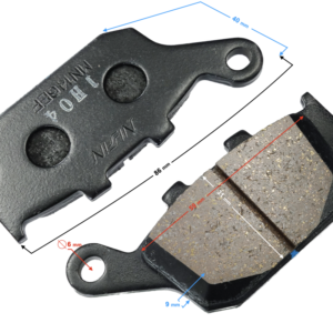 (HURT) Klocki hamulcowe tył VOGE 500DS / 500AC (292400025-0001)