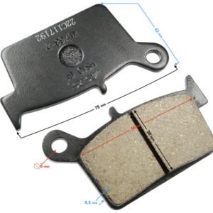 (HURT) Klocki tył VOGE 300 Rally (292400029-0001)