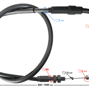 (HURT) Linka gazu startu  VOGE 500DS (171210706-0001)
