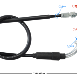 (HURT) Linka gazu VOGE 125R (171210781-0001)