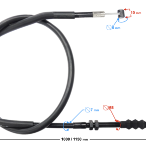 (HURT) Linka sprzęgła VOGE 300 Rally (320240560-0001)