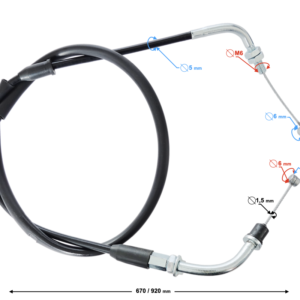 Linka gazu Cafe Racer 50