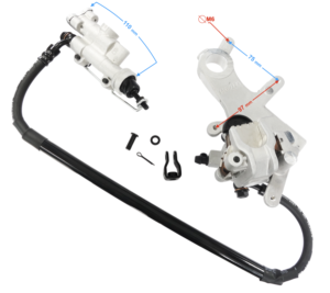 Kompletne zestawienie hamulcowe