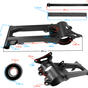 Wahacz tylni ATV Terrax