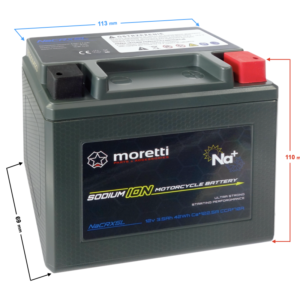 Akumulator Moretti NaCRX5L sodowo jonowy