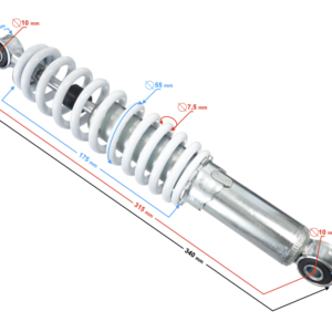 Amortyzator przód ATV Thor 125