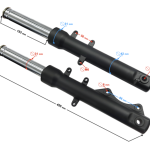 Amortyzatory przód Active 50 E5