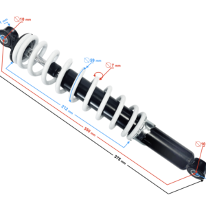 Amortyzator przód ATV Terrax