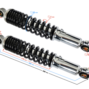 Amortyzatory tył Sprint 2