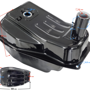 Zbiornik paliwa do skutera B-Max Euro3