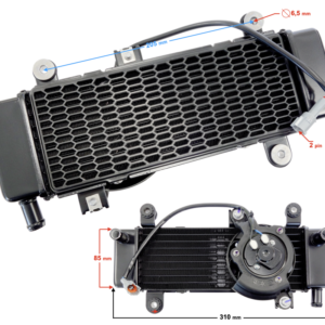 Zestaw chłodnicy VOGE 125R (160010190-0001)