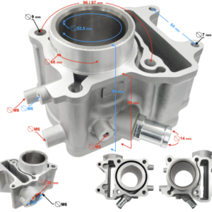 Cylinder X-trail 125