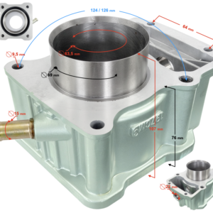 Cylinder ATV Bashan 200cc pusty