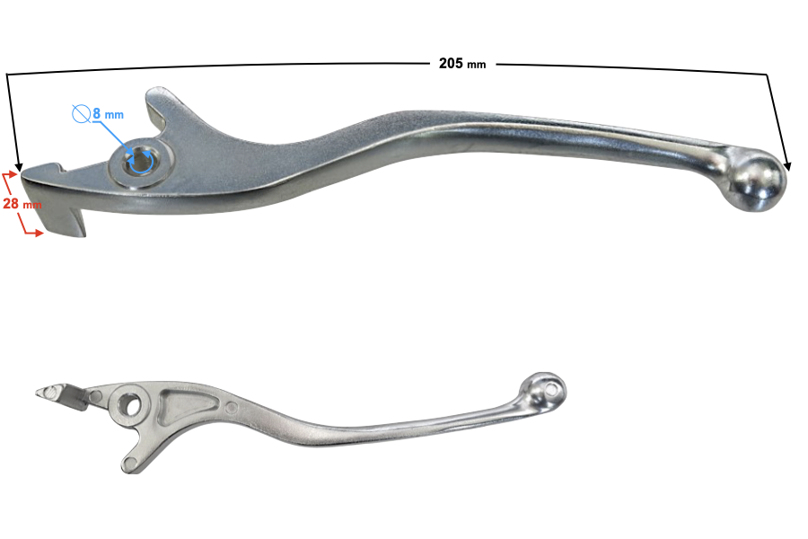 (HURT) Dźwignia hamulca lewa B-Max