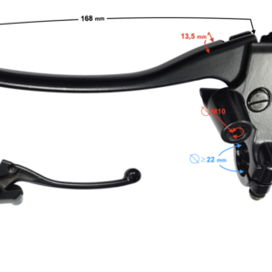 (HURT) Dźwignia sprzęgla GT 125