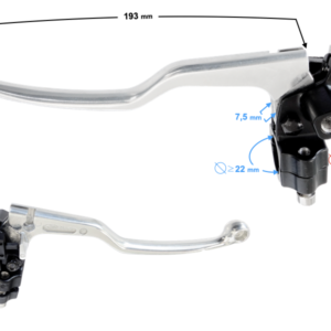 (HURT) Dźwignia sprzęgła Stratos 125