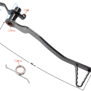 (HURT) Dźwignia hamulca nożnego NXT125