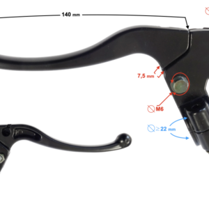 Dźwignia sprzęgła do quada Bashan 200