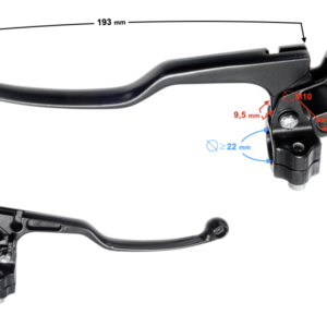 (HURT) Dźwignia sprzęgła Naked 50