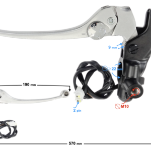 (HURT) Dźwignia sprzęgła VOGE 525DSX Euro 5 (271510212-0001)