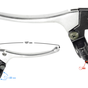 (HURT) Dźwignia sprzęgła NXT125
