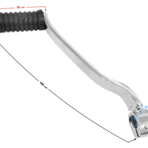 (HURT) Dźwignia zmiany biegów Hyper 125 E5 srebrny