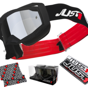 Gogle motocyklowe Just1 IRIS SOLID BLACK