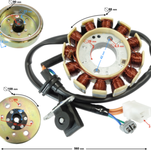 Zestaw iskrownik z magneto Scalpel 50