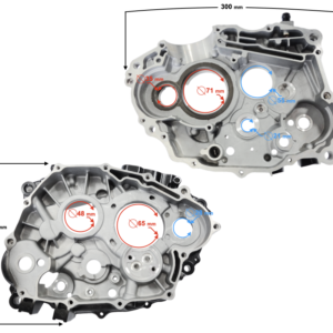 Karter silnika lewy GT 125