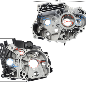 Karter silnika prawy GT 125