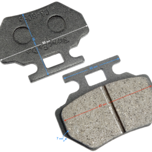 (HURT) Klocki hamulcowe tył ATV Rocky 125