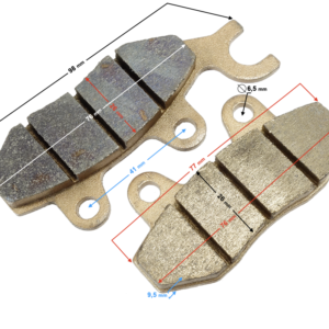 Klocki hamulcowe tył Sector E1