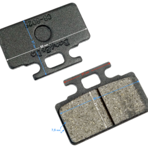 (HURT) Klocki hamulcowe tył NXT250 L