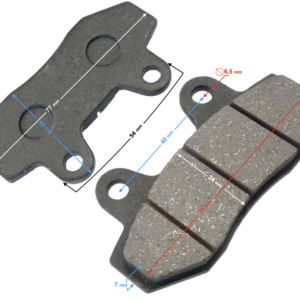 (HURT) Klocki hamulcowe przód NXT250 Base