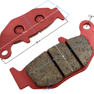 (HURT) Klocki hamulcowe tylnie do GT 125