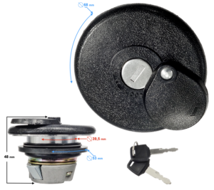 Korki zbiornika paliwa