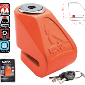 Blokada tarczy hamulcowej KOVIX KN1 pomarańczowa