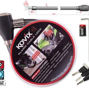 Linka stalowa z alarmem KOVIX KWL24-110