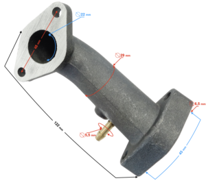 Króćce dolotowe gaźnika