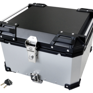Kufer tylny srebrny 56L