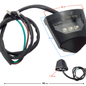 Lampa tablicy rejestracyjnej Street-R 125
